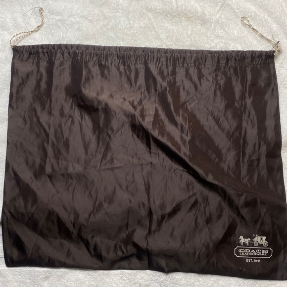 Coach Sateen Drawstring Duster Cover, Storage Bag - Picture 1 of 4